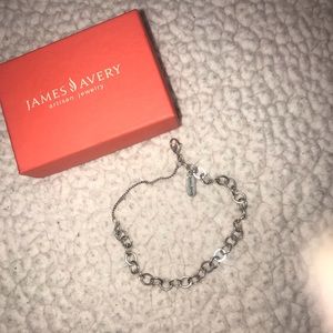 James Avery charm bracelet w/tag charm